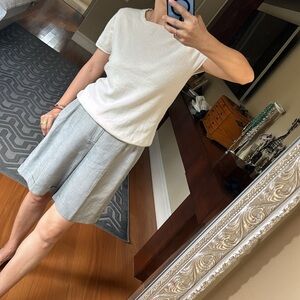 Neiman Marcus Cashmere Collection Womens XL Cream Scoop Neck